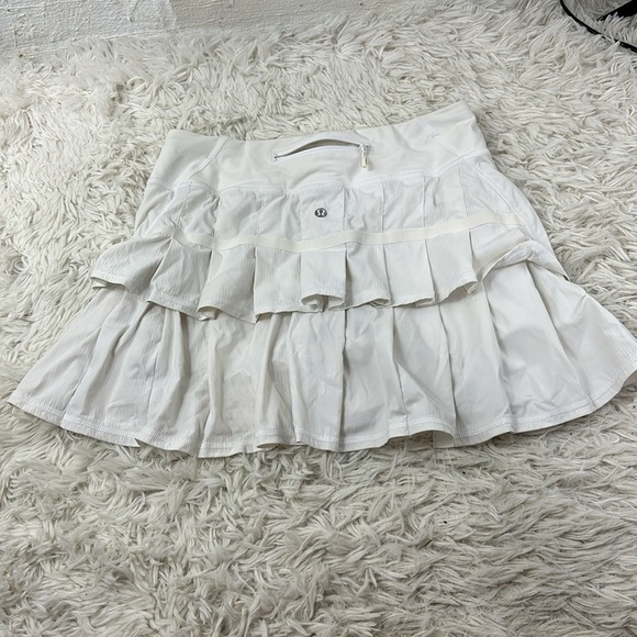 Lululemon Pace Setter Skirt White - Picture 6 of 6